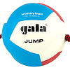 Мяч вол. на растяжках GALA Jump 12, BV5485S, р.5, синт.кожа ПУ, клееный, бут.кам, бел-гол-кр.