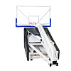 Стойка баскетбольная ZSO мобильная, складная, на пружинах, вынос 2,25 м., c противовесом