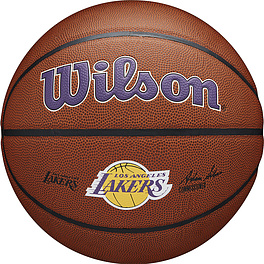 Мяч баск. WILSON NBA LA Lakers, WTB3100XBLAL, р.7, синт.кожа (композит), коричневый